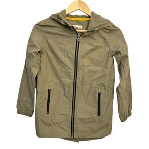 Epic Threads Green Dark Sprout Zip Up Cotton Hooded Parka Jacket Size S NWT